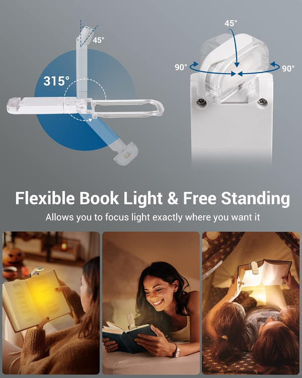 CozyGlow™ USB Rechargeable Book Light™